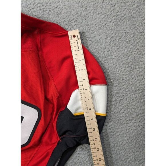 Under Armour Maryland Football Jersey Large Armourgrid Outlaw Custom Red #22 - Picture 11 of 16